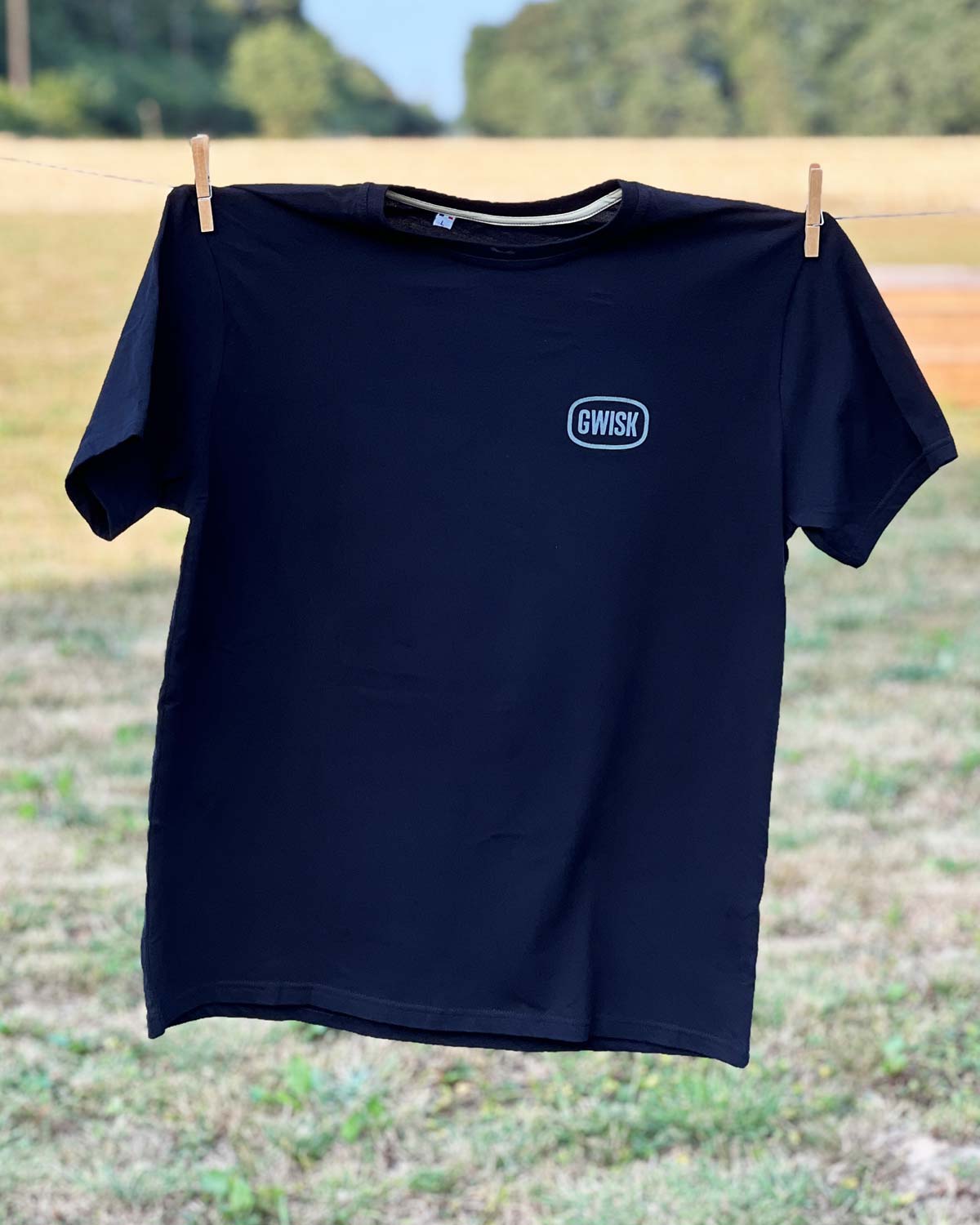 T-Shirt logo Block noir