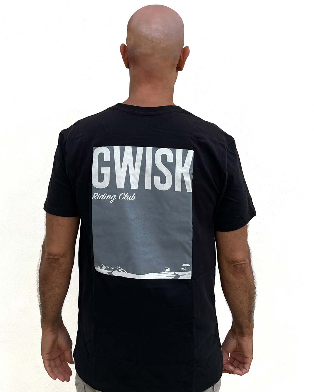 T-Shirt logo Block noir