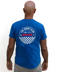 T-Shirt Riding Club Bleu racing