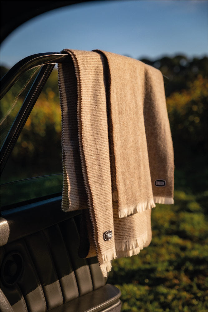 Echarpe 100% mérinos d'Arles