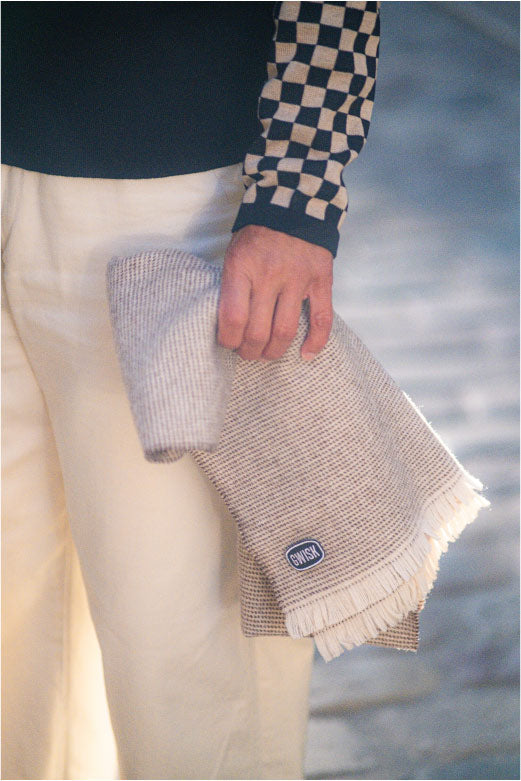 Echarpe 100% mérinos d'Arles