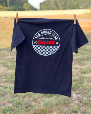 T-Shirt Riding Club Bleu dark