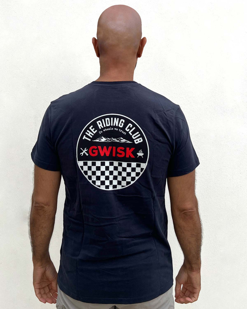 T-Shirt Riding Club Bleu dark