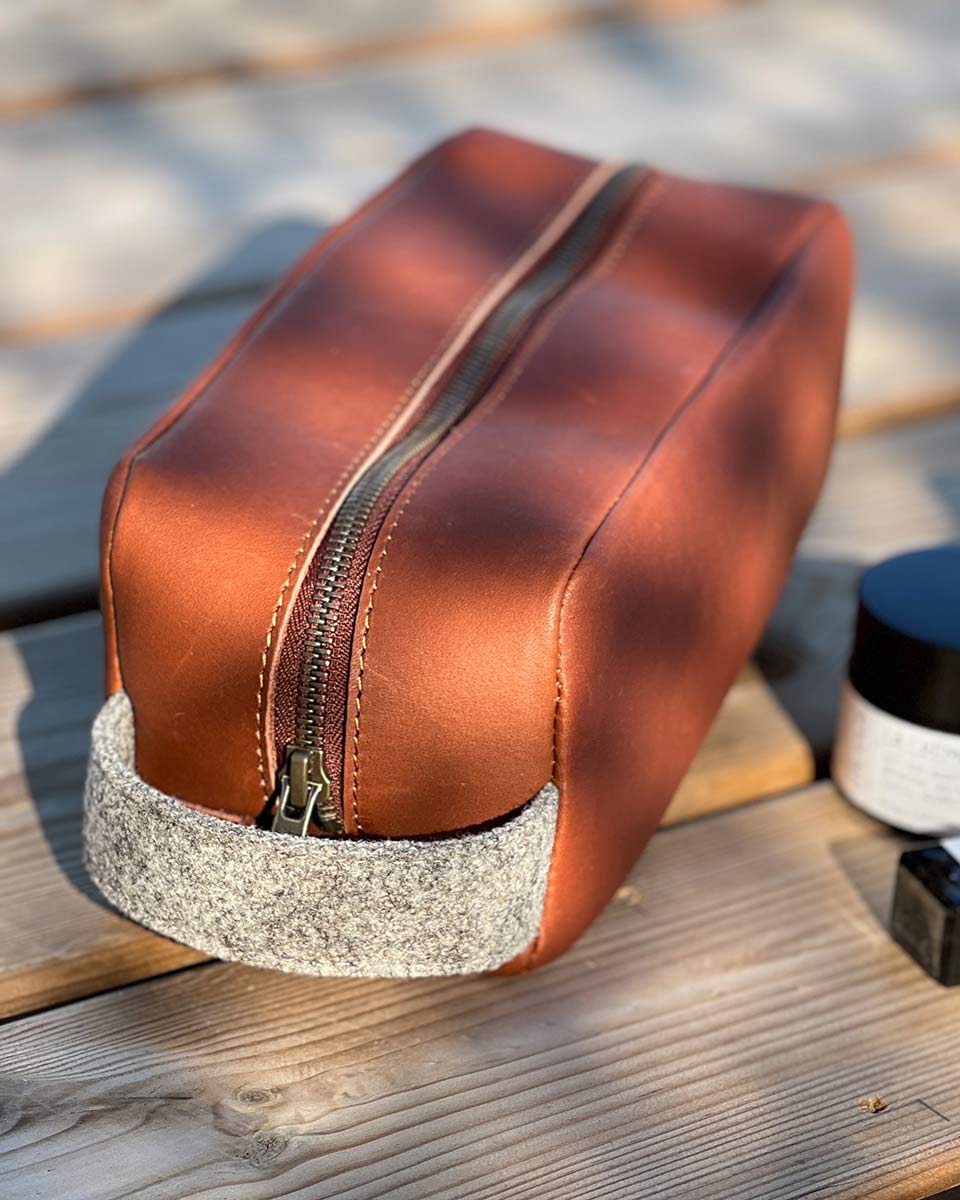 Trousse cuir