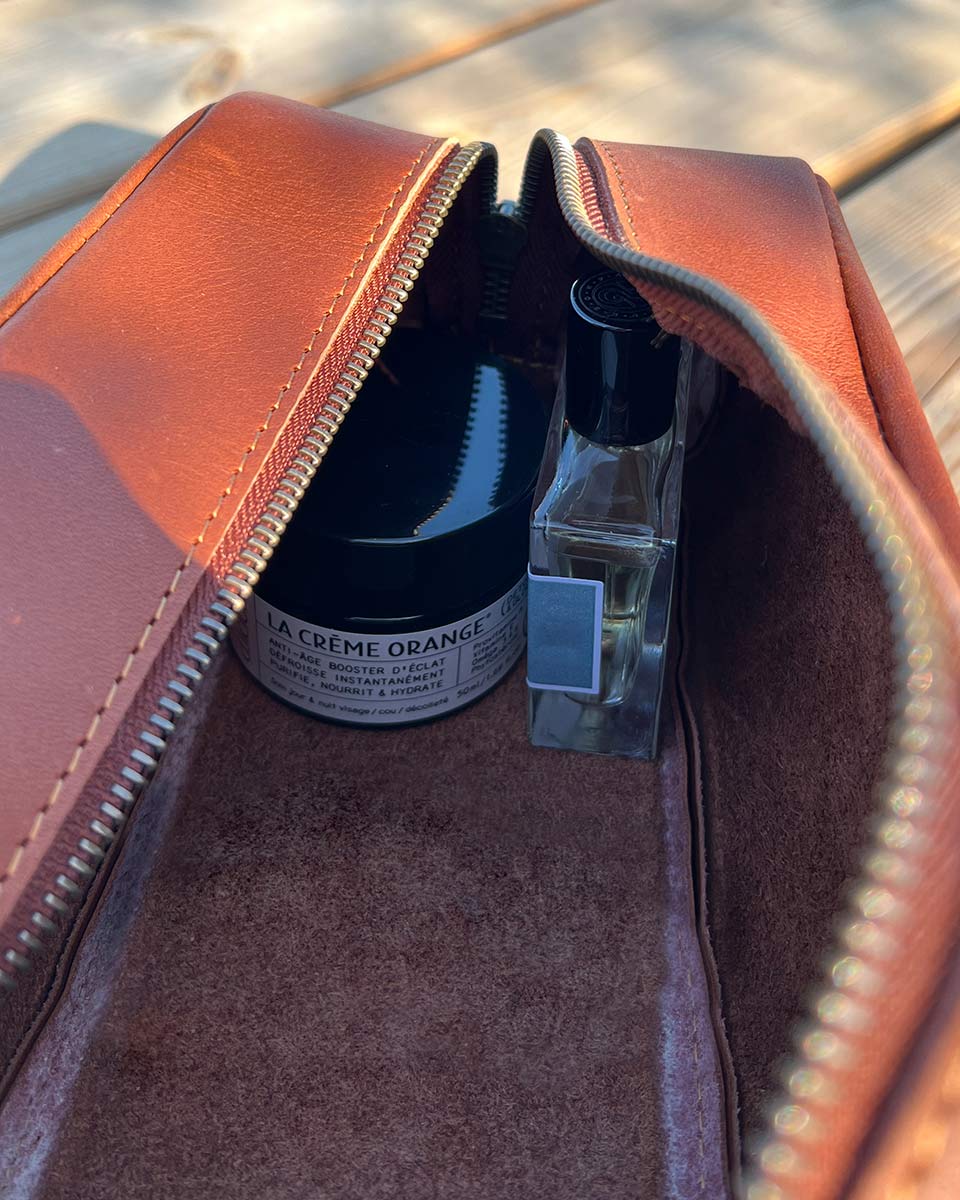 Trousse cuir